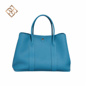Hermès Garden Party 36 Veau Négonda Turquoise