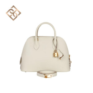 Hermès 1923 Bolide 25 Mushroom Evercolor Verso Gold Hardware