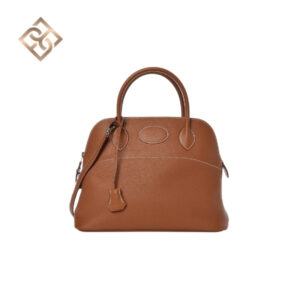 Hermès Bolide 31 Taurillon Clemence Gold