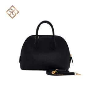 Hermès Bolide Mini Chevre Black Gold Hardware