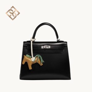 Hermès Rodeo MM Lamb / Alligator Matte