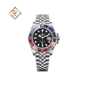 GMT-Master II Oyster, 40 mm, Oystersteel, Black 126710 BLRO