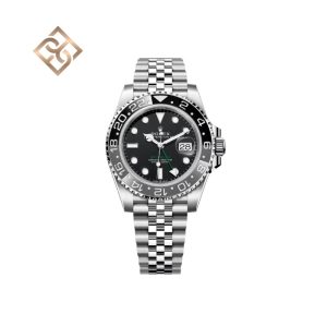 GMT-Master II ,Oyster, 40 mm, Oystersteel, Black, 126710GRNR