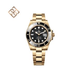 Submariner Date Oyster, 41 mm, yellow gold, Black,126618LN