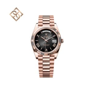 Day-Date 40 Oyster, 40 mm, Everose gold, Slate ombré - 228235