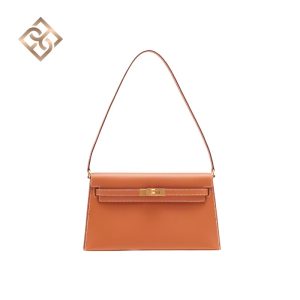 Hermès Kelly Elan Black Chevre Gold hardware