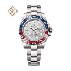 GMT MASTER -II Oyster 40 mm, white gold, Meteorite - 126719BLRO