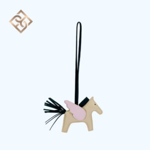 Hermès Rodeo Pegase PM Charm Craie /Vert /Cypres /Mauve Pale