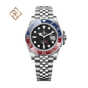 GMT-Master II Oyster 40 mm, Oystersteel, Black - 126710BLRO
