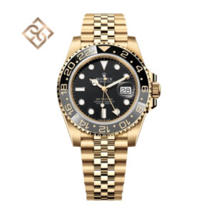 GMT MASTER -II Oyster 40 mm, yellow gold ,Black - 126718GRNR