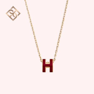 Hermès Mini Pop H Pendant - Rouge Rubis