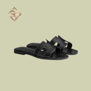 Hermès Oran Sandal 37 - Noir