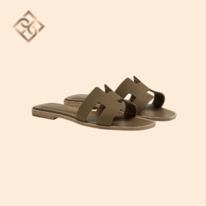 Hermès Oran Sandal 38 - Etoupe
