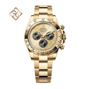 Cosmograph Daytona - Oyster, 40 mm, yellow gold, bright black - 126508