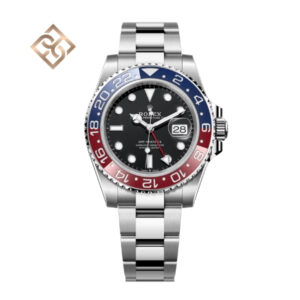 GMT Master II  Oyster 40 mm, Oystersteel , Black - 126710BLRO