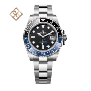 GMT MASTER -II Oyster 40 mm, Oystersteel , Black - 126710BLNR