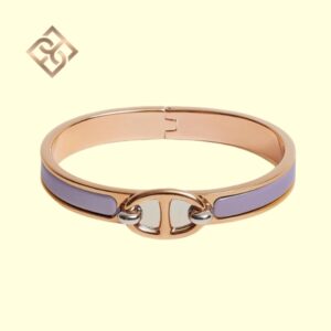 Hermès Mini Clic Chaine d’Ancre Lilas- RGHW – PM