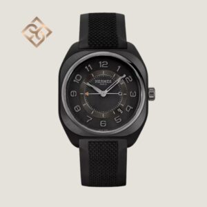 Hermès H08 watch, 42 mm - Noir Graphene