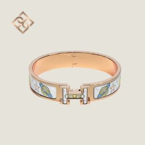 Hermès Clic H Chorus Stellarum bracelet – RGHW -Hypno – PM